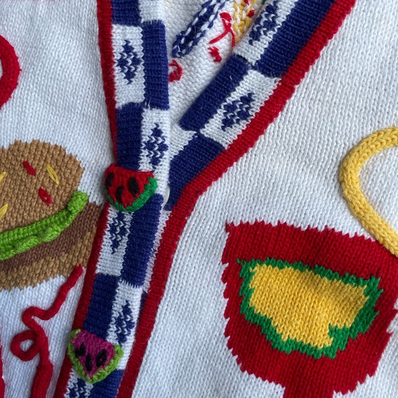 Vintage Berek 2 Picnic Cardigan - Picture 13 of 13